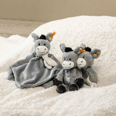 Steiff North America, Inc. Infants Dinkie Donkey 10" Security Blanket