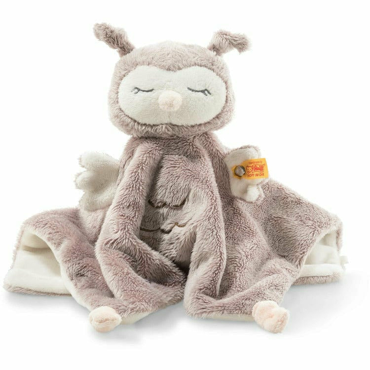 Steiff North America, Inc. Infants Ollie Owl Comforter, 10 Inches