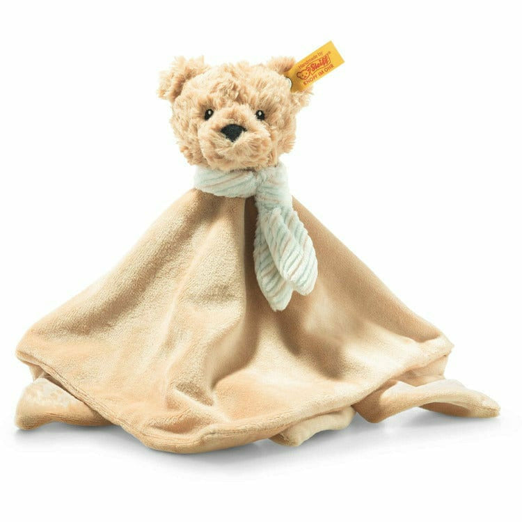 Steiff North America, Inc. Plush 10" Jimmy Teddy Bear Beige Comforter