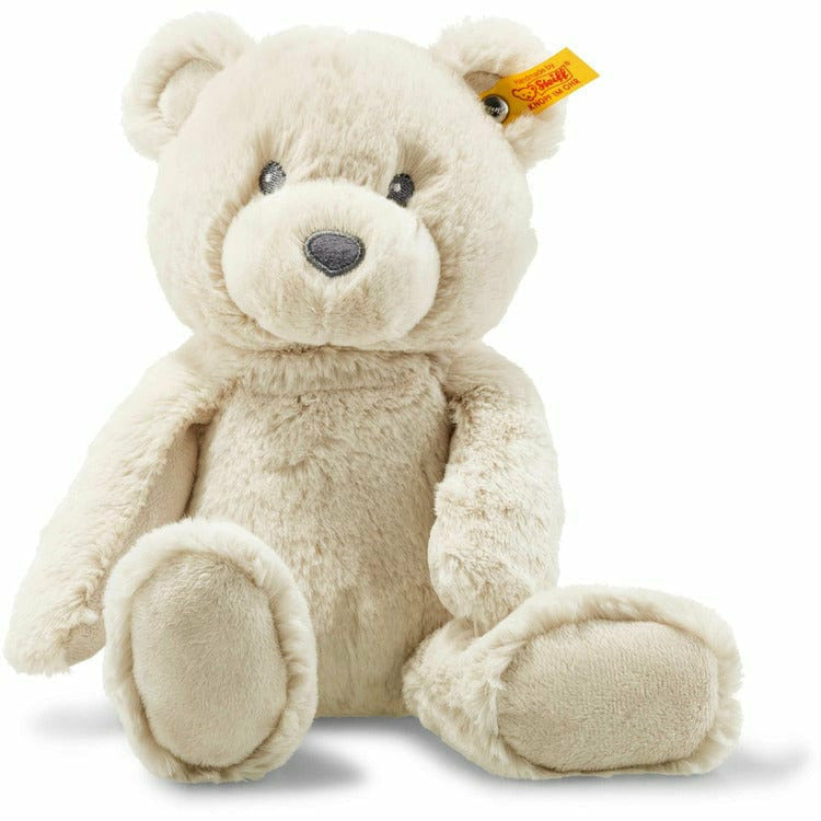 Steiff North America, Inc. Plush Bearzy Teddy Bear, beige, 11 Inches