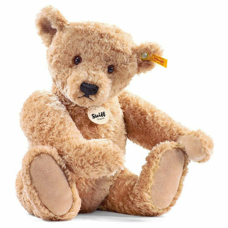 Steiff North America, Inc. Plush Elmar Teddy bear, golden brown, 12 Inches