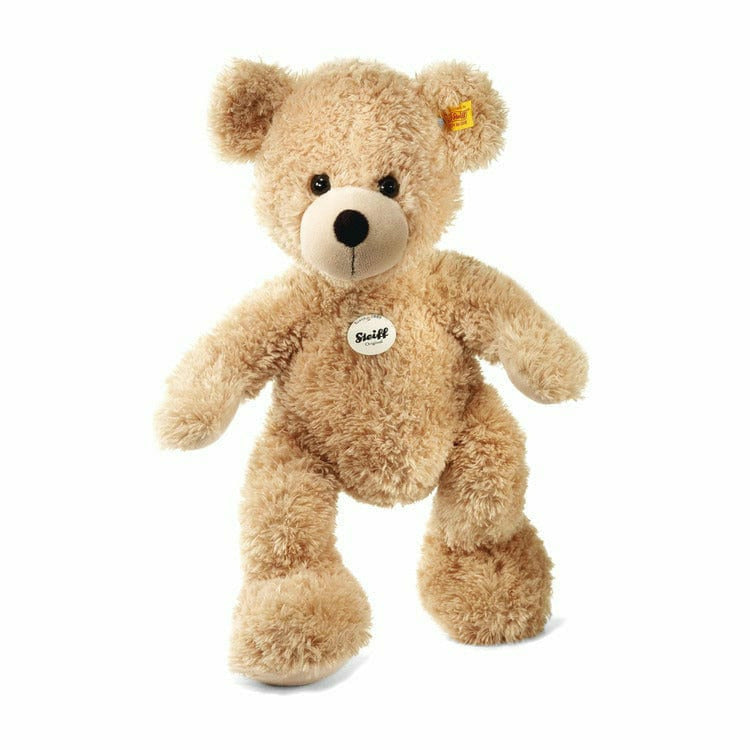 Steiff North America, Inc. Plush Fynn Teddy bear, beige, 15 Inches
