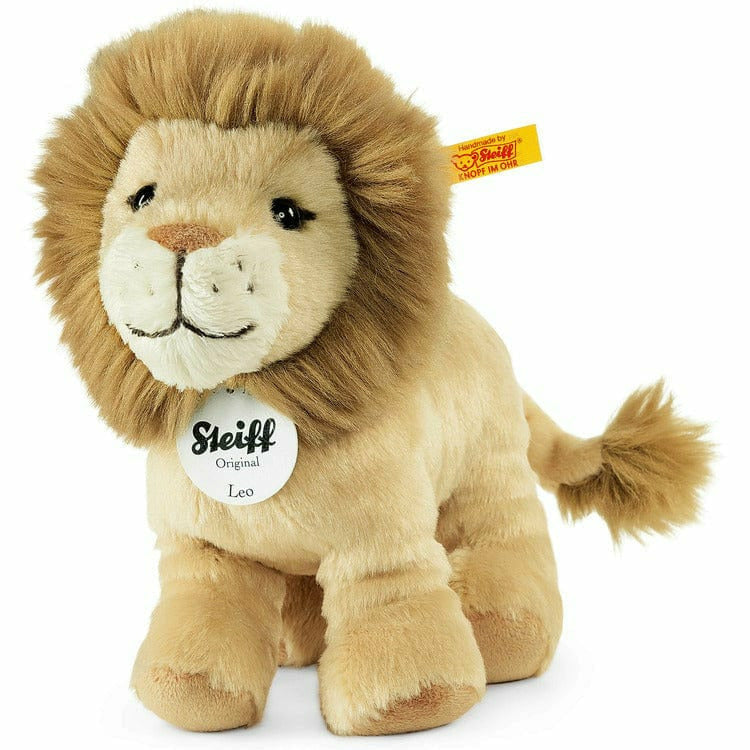 Steiff North America, Inc. Plush Leo lion, beige, 6 Inches