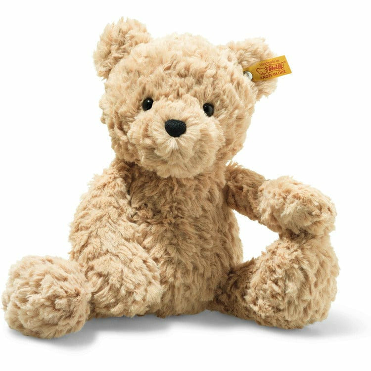 Steiff North America, Inc. Plush Soft Cuddly Friends Jimmy Teddy bear, light brown, 12 Inches