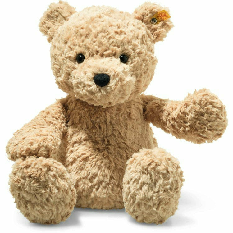 Steiff North America, Inc. Plush Soft Cuddly Friends Jimmy Teddy bear, light brown, 16 Inches