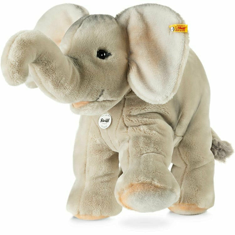 Steiff North America, Inc. Plush Trampili elephant, grey, 18 Inches