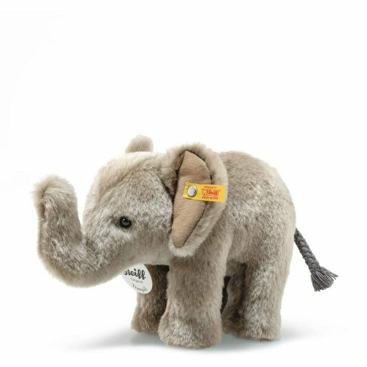Steiff North America, Inc. Plush Trampili elephant, grey, 7 Inches