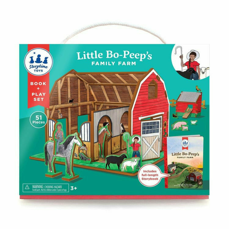 Storytime Toys Books Bo Peep's Family Farm Book and Playset