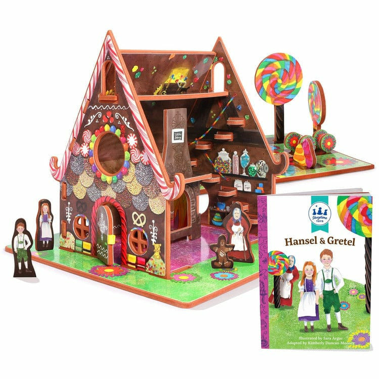 Storytime Toys Books Hansel and Gretel Book and Playset