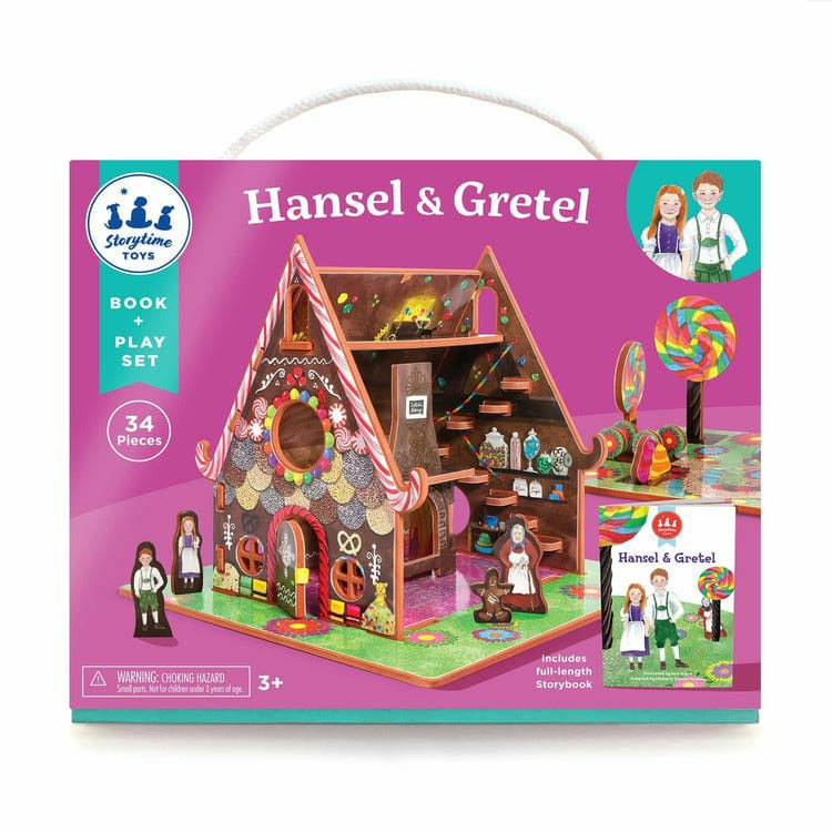 Storytime Toys Books Hansel and Gretel Book and Playset