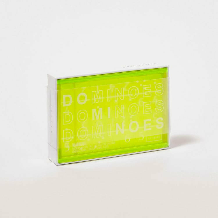Sunnylife Outdoor Lucite Dominoes Limited Edition Neon