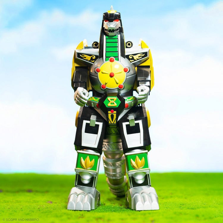 Super 7 Collectibles Mighty Morphin Power Rangers Super Cyborg Dragonzord Action Figure