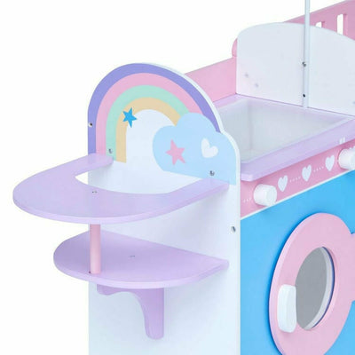 Teamson Kids Dolls 6 in 1 Baby Doll Changing Station with Storage