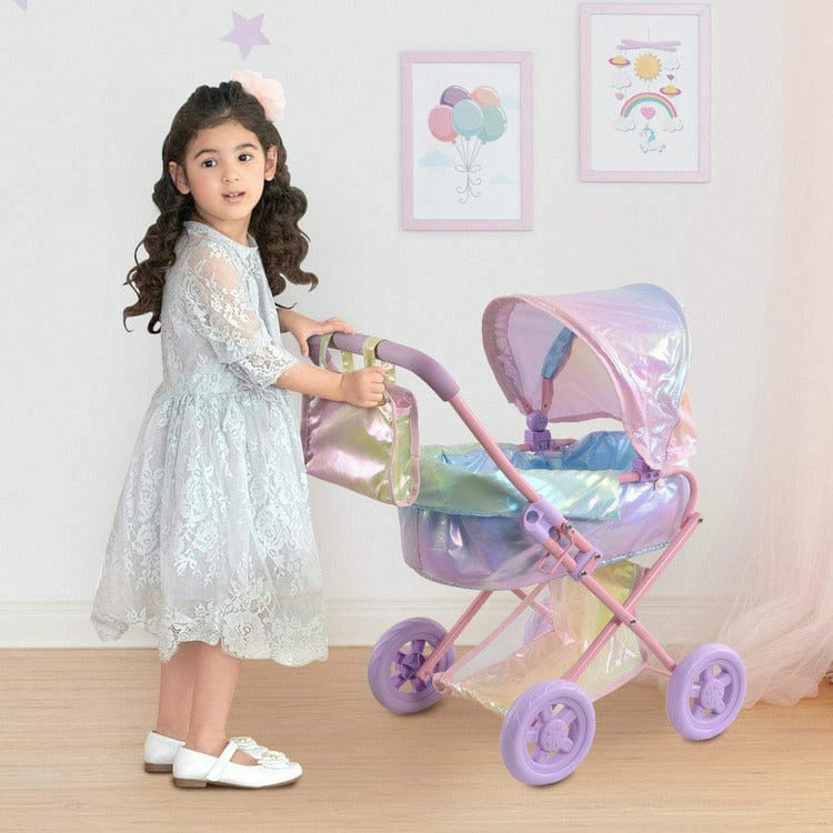 Magical Dreamland Baby Doll Stroller & Carrier Iridescent