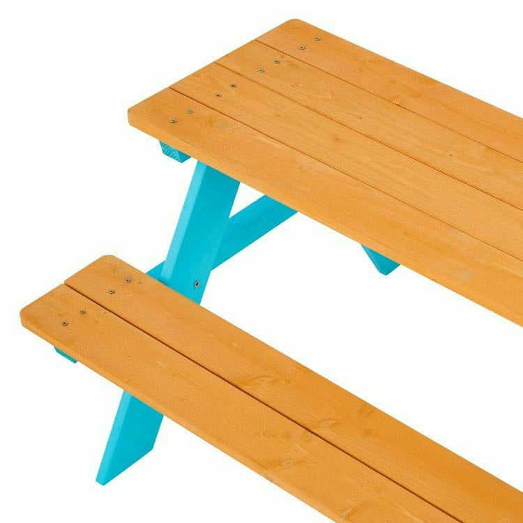 Teamson Kids Outdoor Outdoor Picnic Table & Chair Set
