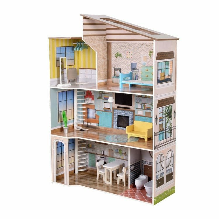 Teamson Kids Preschool Dreamland Mediterranean Doll House