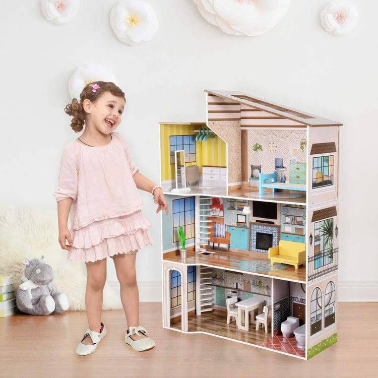 Teamson Kids Preschool Dreamland Mediterranean Doll House