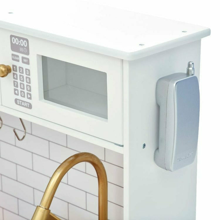 Teamson Kids Preschool Little Chef Boston Classic Play Kitchen & Cookware - White