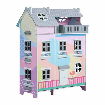 Teamson Kids Preschool Olivia's Little World - Dreamland Sunroom 3.5" Doll House - Muti-Color