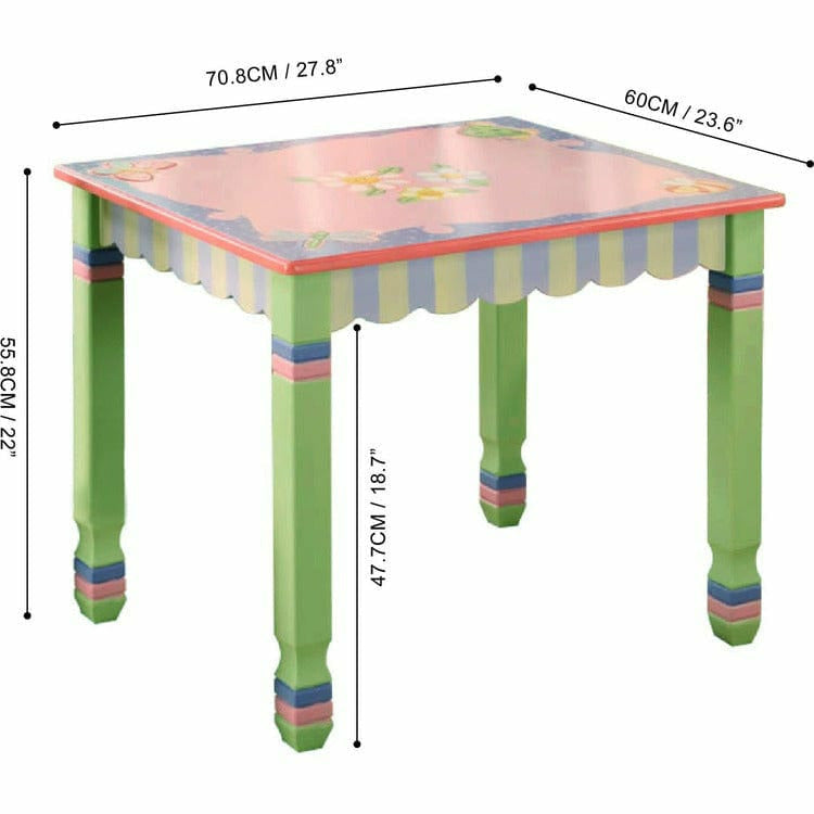 Teamson Kids Room Decor Magic Garden Table