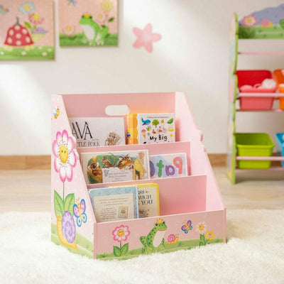 Teamson Kids Room Decor Magic Garden Toddler Bookshelf