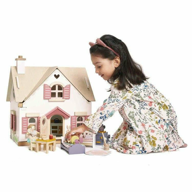Tender Leaf Preschool Cottontail Cottage Dollhouse
