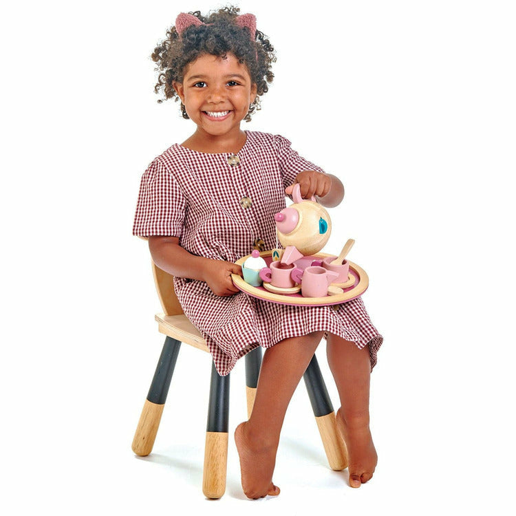 Tender Leaf Toys Preschool Mini Chef Wooden Birdie Tea Set