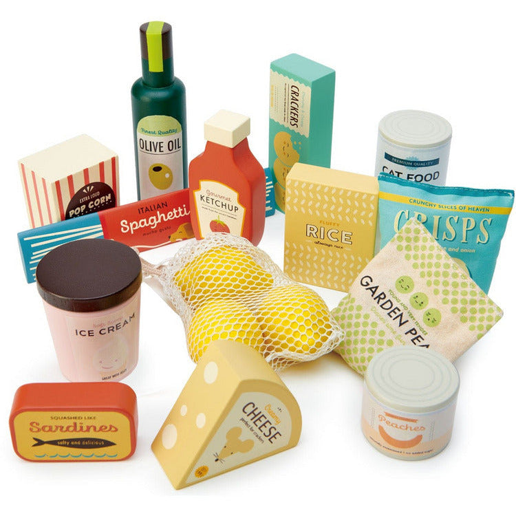 Tender Leaf Toys Preschool Supermarket Grocery Set