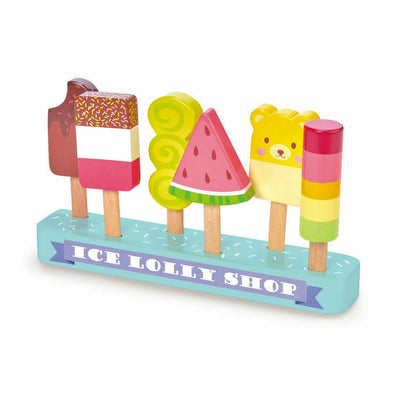 Tender Leaf Toys Preschool Wooden Ice Lolly Shop