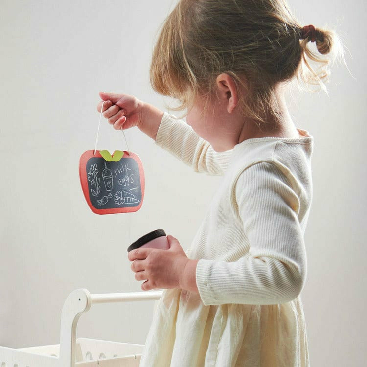 Tender Leaf Toys Preschool Wooden Shopping Cart