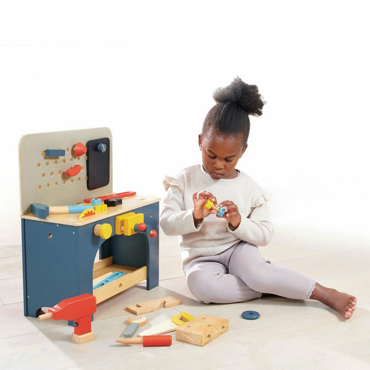 Tender Leaf Toys Room Decor Table Top Tool Bench