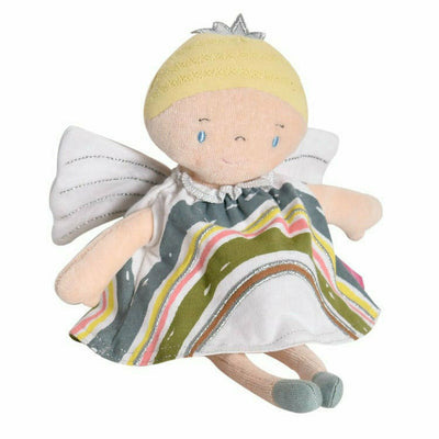 Tikiri Toys Dolls Fairy with Blonde Hair in Rainbow Dress