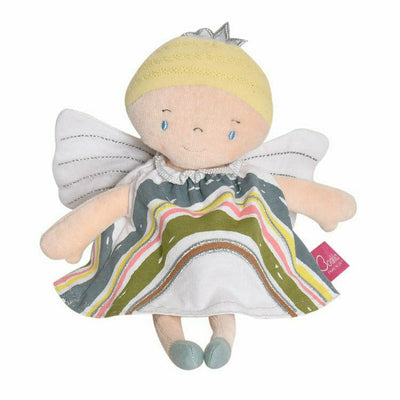 Tikiri Toys Dolls Fairy with Blonde Hair in Rainbow Dress
