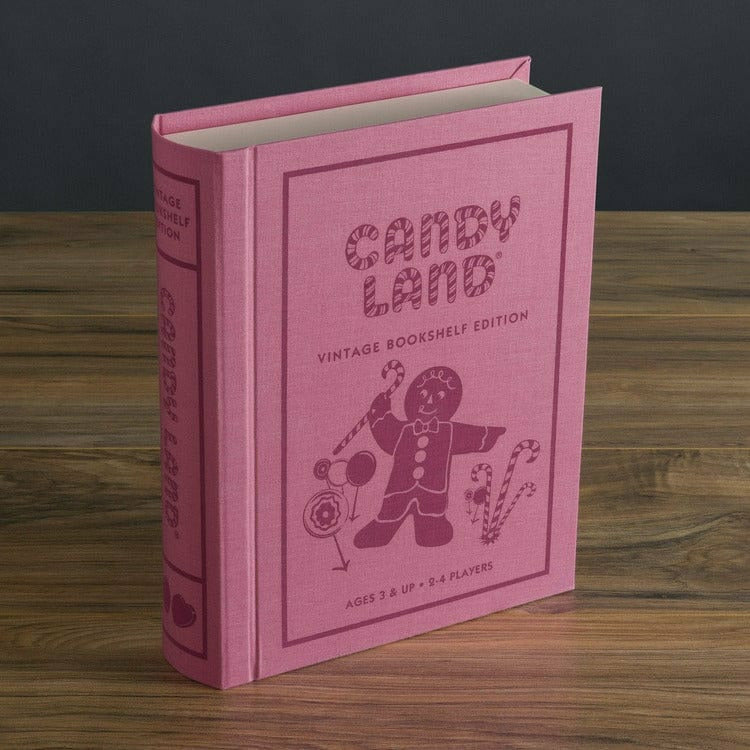 WS Game Company Games Candy Land Vintage Bookshelf Edition