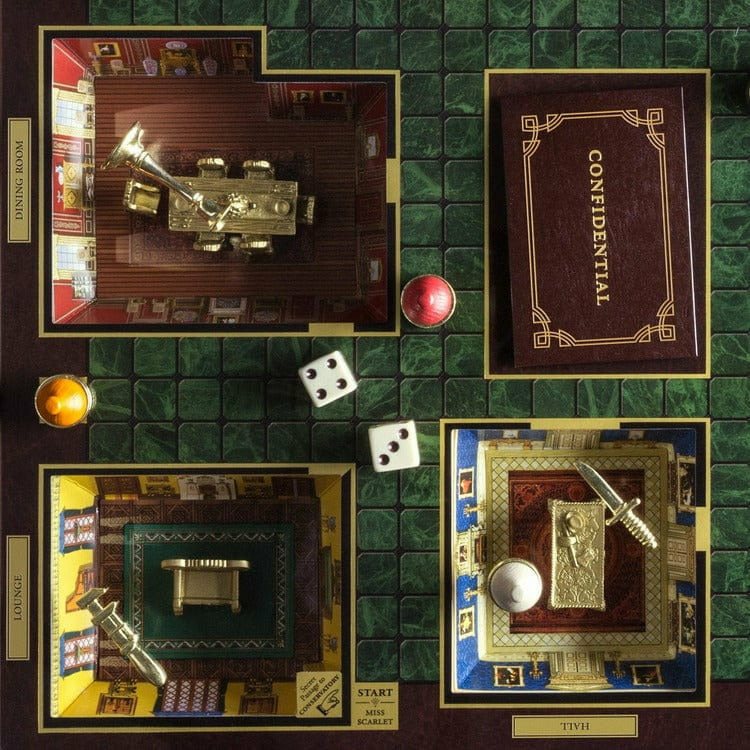 WS Game Company Games Clue Luxury Edition