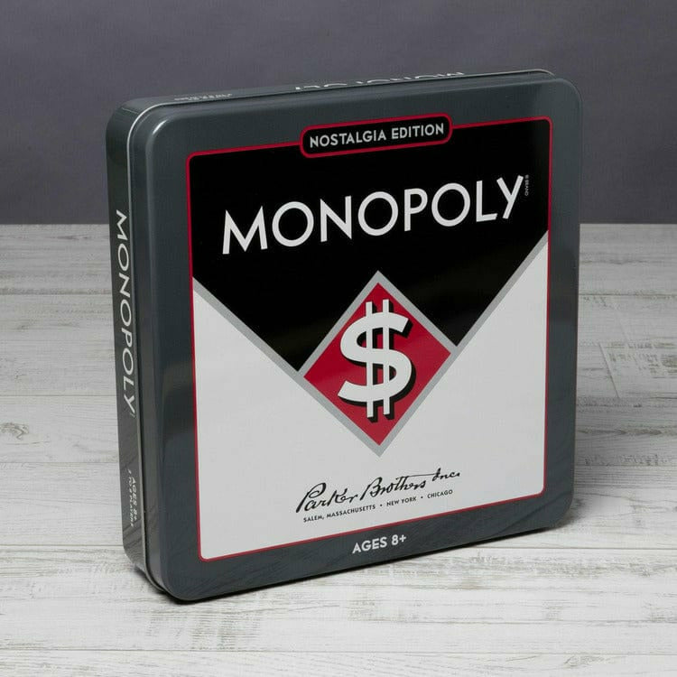 WS Game Company Games Monopoly Nostalgia Tin