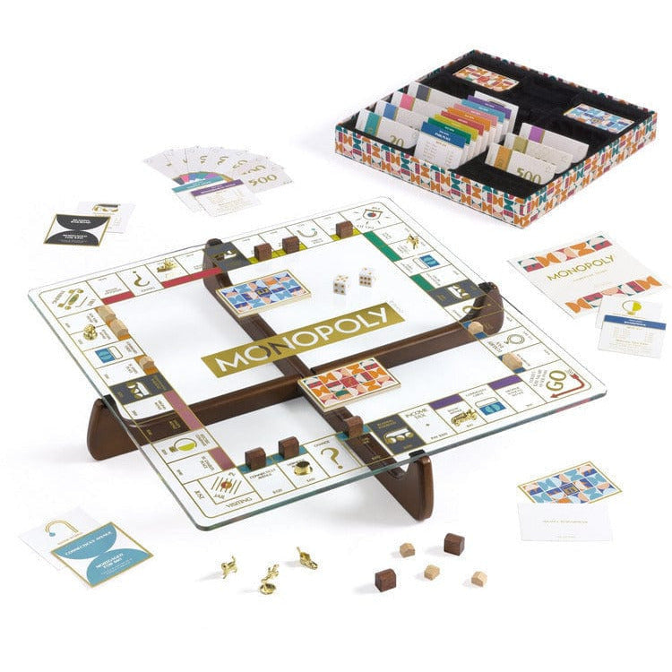 WS Game Company Games Monopoly Prisma Glass Edition