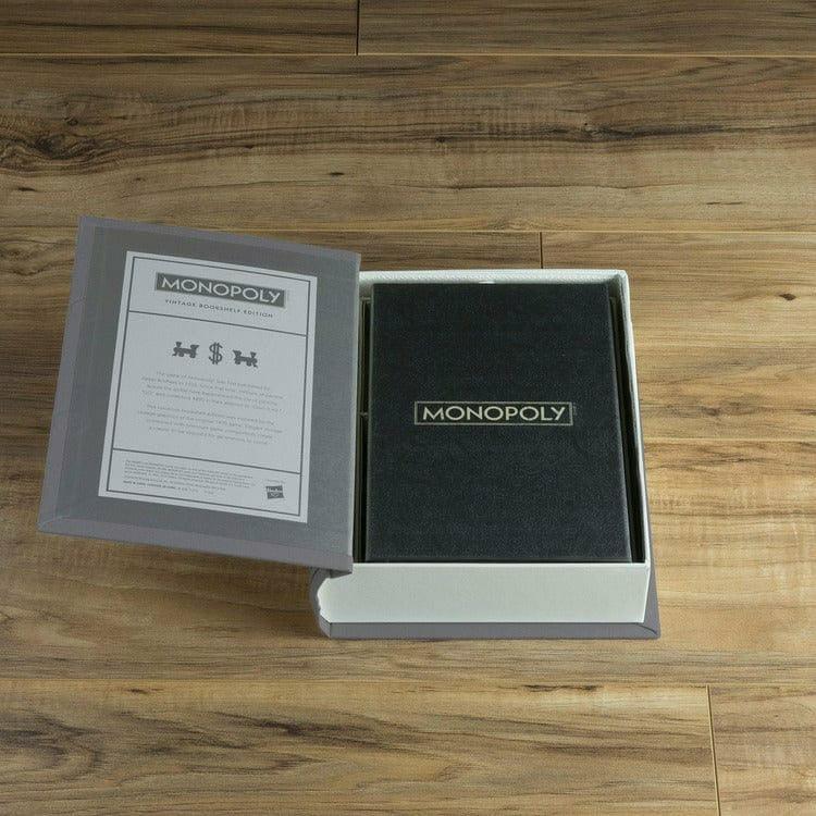 WS Game Company Games Monopoly Vintage Bookshelf Edition