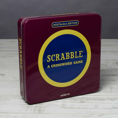 WS Game Company Games Scrabble Nostalgia Tin