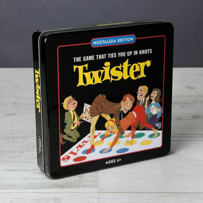 WS Game Company Games Twister Nostalgia Tin